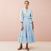 Amelia Baby Blue Elbise